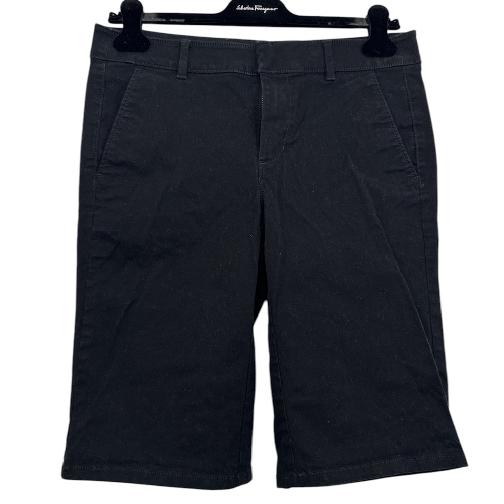 LOFT Black Bermuda Shorts